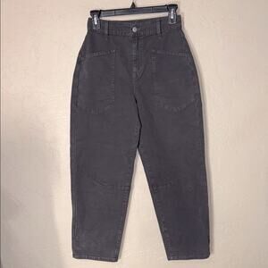 Evereve barrel pant in grey size 24